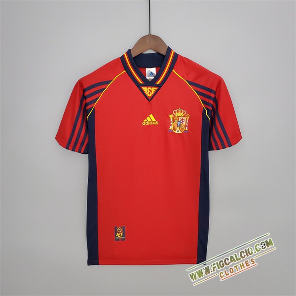 Maglie Calcio Spagna Retro Prima 1998
