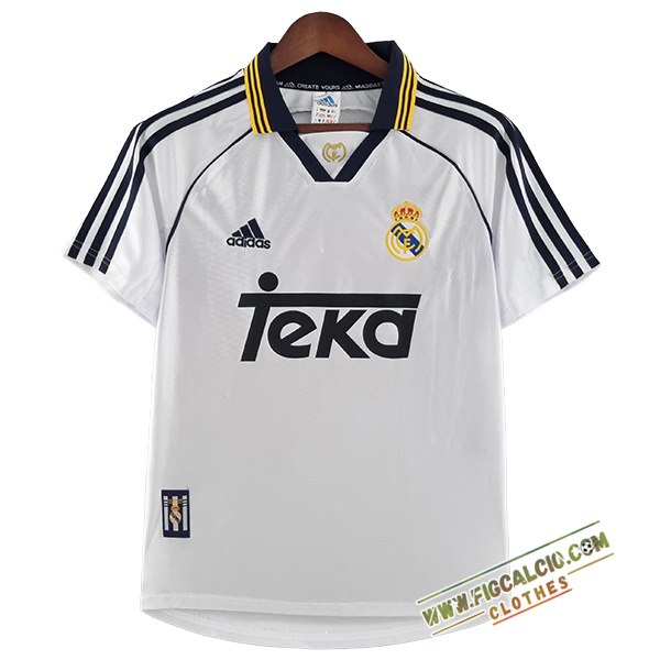 Maglie Calcio Real Madrid Retro Prima 2000/2001