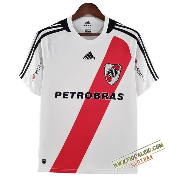 Maglie Calcio River Plate Retro Prima Manica Lunga 2009/2010