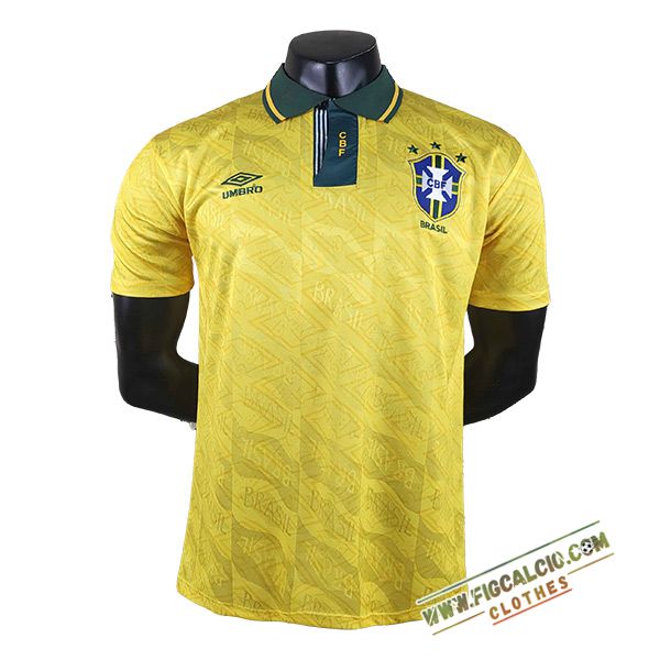 Maglie Calcio Brasile Retro Prima 1991/1993