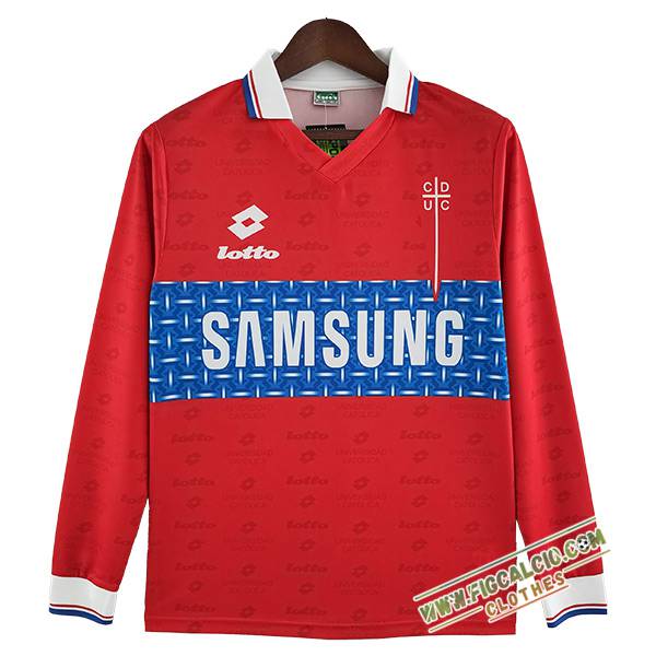 Maglie Calcio Deportivo Retro Terza Manica Lunga 1996