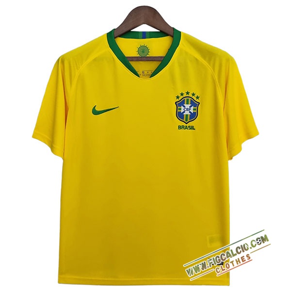 Maglie Calcio Brasile Retro Prima 2018