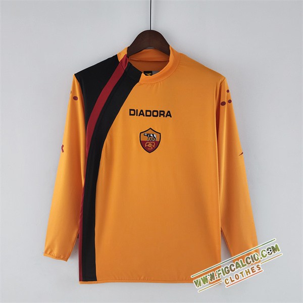 Maglie Calcio AS Roma Prima Manica Lunga 2005/2006