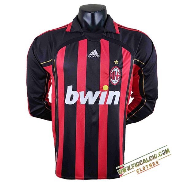 Maglie Calcio AC Milan Retro Prima Manica Lunga 2006