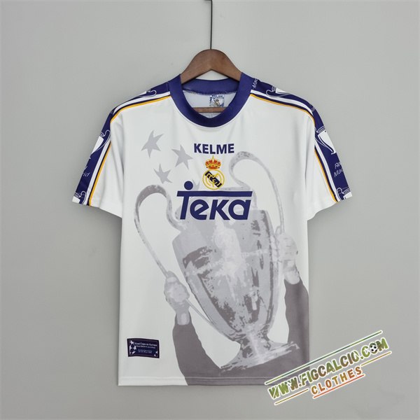 Maglie Calcio Real Madrid Retro Champions League 7 1996/1997