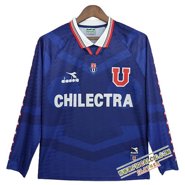Maglie Calcio Università del Cile Retro Prima Manica Lunga 1996