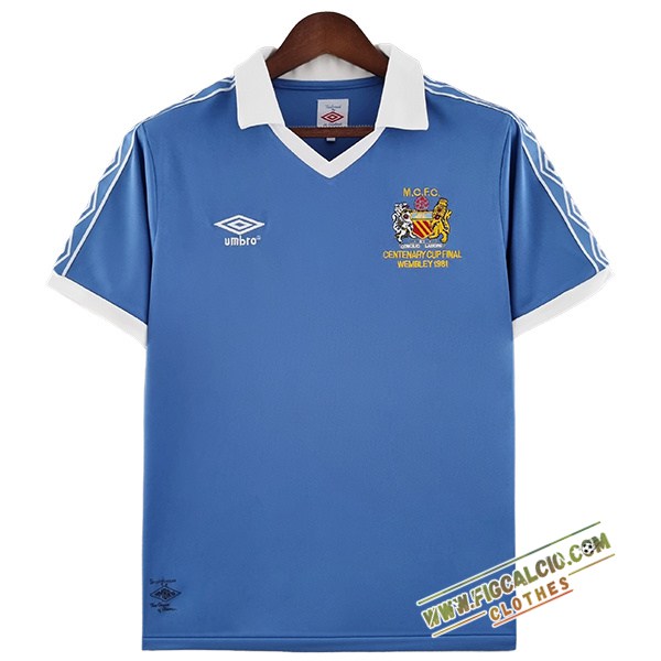 Maglie Calcio Manchester City Retro Prima 1981/1982