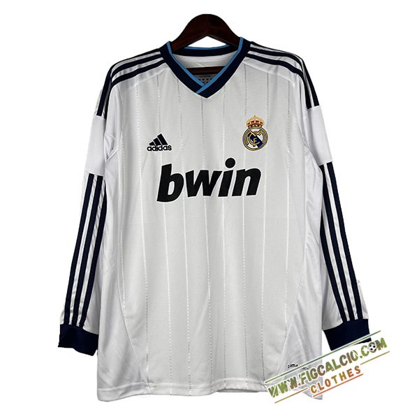 Maglie Calcio Real Madrid Retro Prima Manica Lunga 2012/2013
