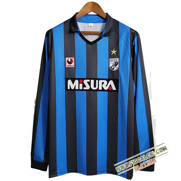 Maglie Calcio Inter Milan Retro Prima 1988/1989