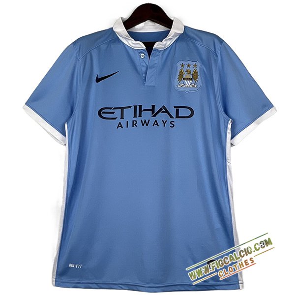 Maglie Calcio Manchester City Retro Prima 2015/2016