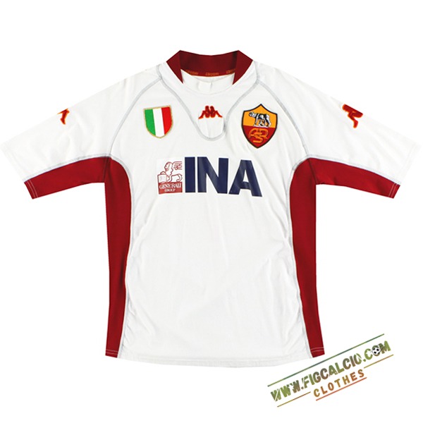 Maglie Calcio AS Roma Retro Seconda 2001/2002