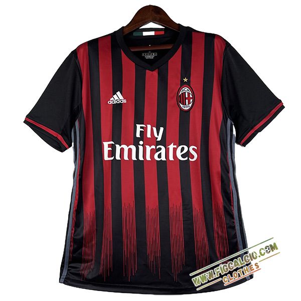 Maglie Calcio AC Milan Retro Prima 2016/2017