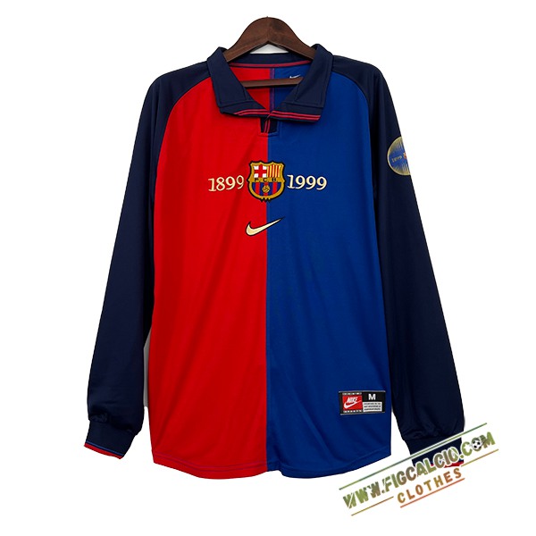 Maglie Calcio FC Barcellona Prima Manica Lunga 100th Anniversary