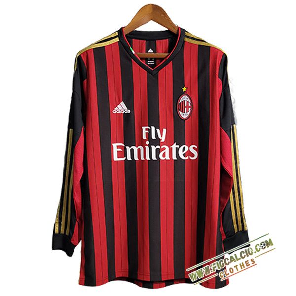 Maglie Calcio AC Milan Prima Manica Lunga 2013/2014