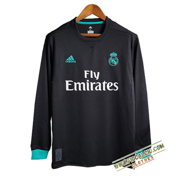 Maglie Calcio Real Madrid Seconda Manica Lunga 2017/2018