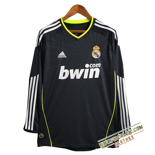 Maglie Calcio Real Madrid Seconda Manica Lunga 2010/2011