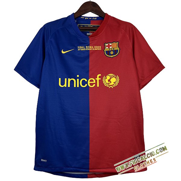 Maglie Calcio FC Barcellona UEFA Champions League Prima 2008/2009