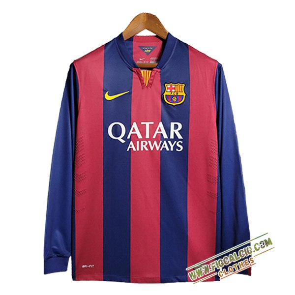 Maglie Calcio FC Barcellona Prima Manica Lunga 2014/2015