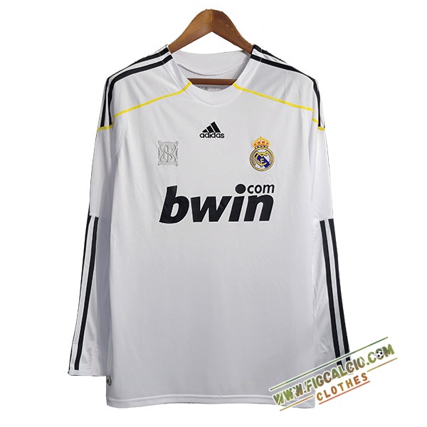 Maglie Calcio Real Madrid Retro Prima Manica Lunga 2009/2010