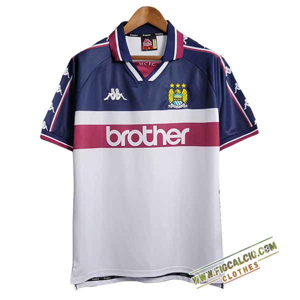 Maglie Calcio Manchester City Retro Seconda 1997/1998