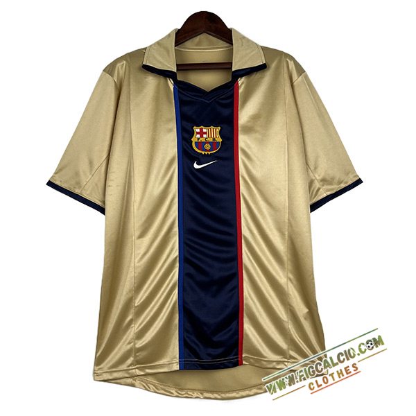 Maglie Calcio FC Barcellona Retro Seconda 2002/2003