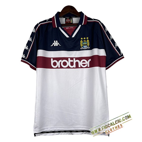 Maglie Calcio Manchester City Retro Prima 1997/1998