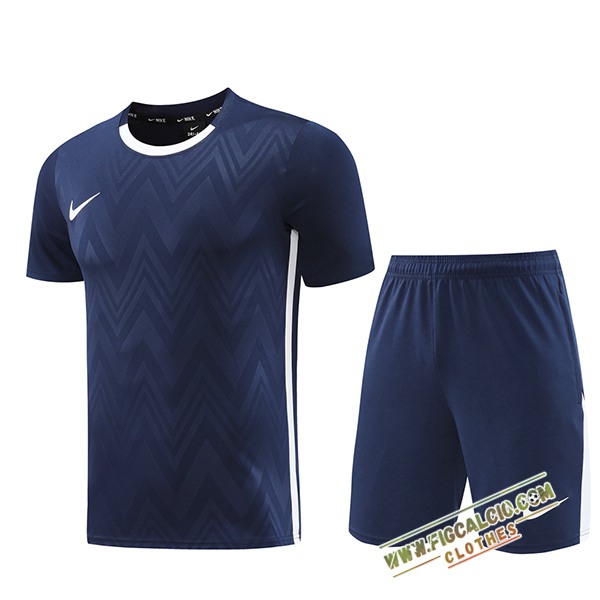 Kit Maglia Allenamento Nike Blu Reale 2024/2025