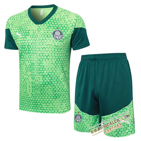 Kit Maglia Allenamento Palmeiras Verde 2024/2025 -05