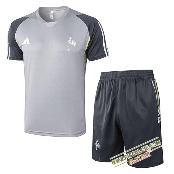 Kit Maglia Allenamento Atletico Mineiro Grigio 2024/2025