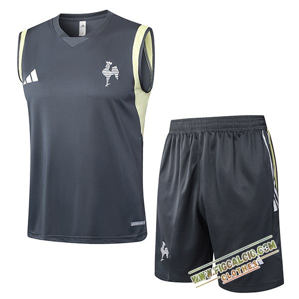 Kit Canotta Allenamento Atletico Mineir Grigio Scuro 2024/2025