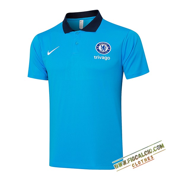 Maglia Polo FC Chelsea Blu 2024/2025