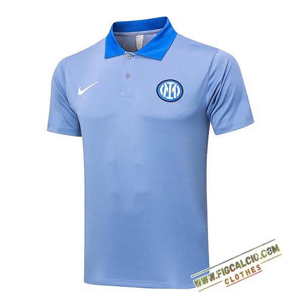 Maglia Polo Inter Milan Blu/Grigio 2024/2025