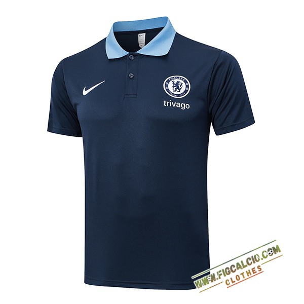 Maglia Polo FC Chelsea Blu Reale 2024/2025