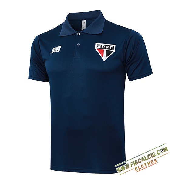Maglia Polo Sao Paulo FC Navy Blu 2024/2025