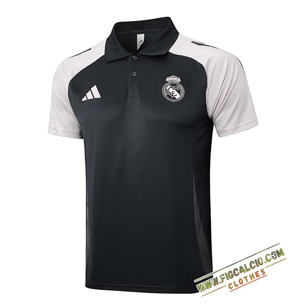 Maglia Polo Real Madrid Grigio 2024/2025
