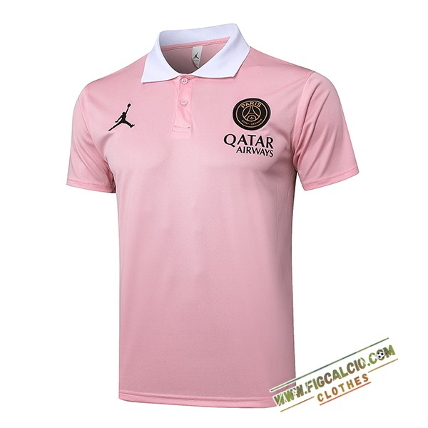 Maglia Polo PSG Rosa 2025/2026