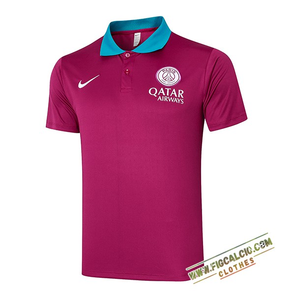 Maglia Polo PSG Viola/Nero 2024/2025