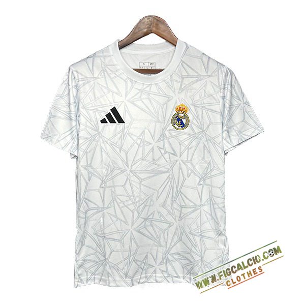 Maglia Allenamento Real Madrid Bianco 2024/2025