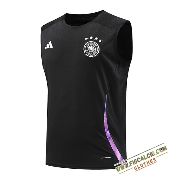 Canotta Allenamento Germania Nero/viola 2024/2025