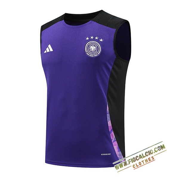 Canotta Allenamento Germania viola/Nero 2024/2025