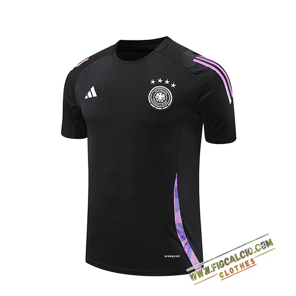 Maglia Allenamento Germania Nero/viola 2024/2025 -03