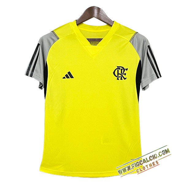 Maglia Allenamento Flamengo Giallo/Grigio/Nero 2024/2025 -02