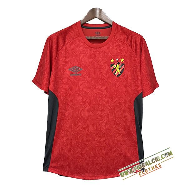 Maglia Allenamento Sport Recife Rosso/Nero 2024/2025