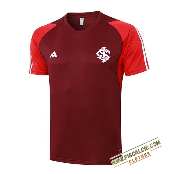 Maglia Allenamento Brasile Rosso 2024/2025