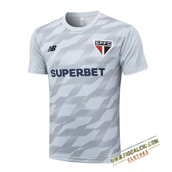 Maglia Allenamento Sao Paulo FC Grigio 2024/2025