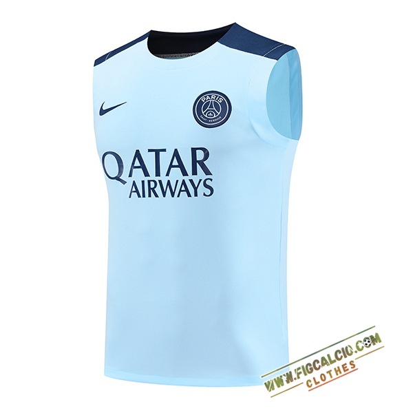 Canotta Allenamento PSG Blu 2024/2025