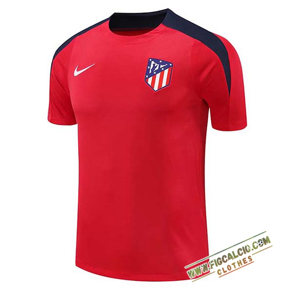 Maglia Allenamento Atletico Madrid Rosso/Blu 2024/2025