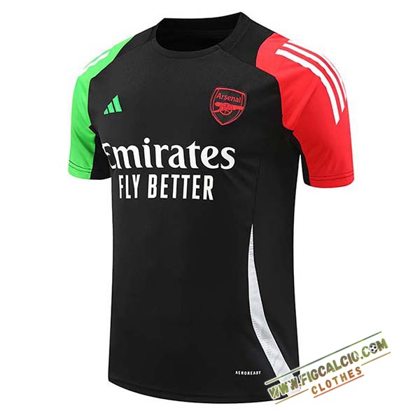Maglia Allenamento Arsenal Nero 2024/2025