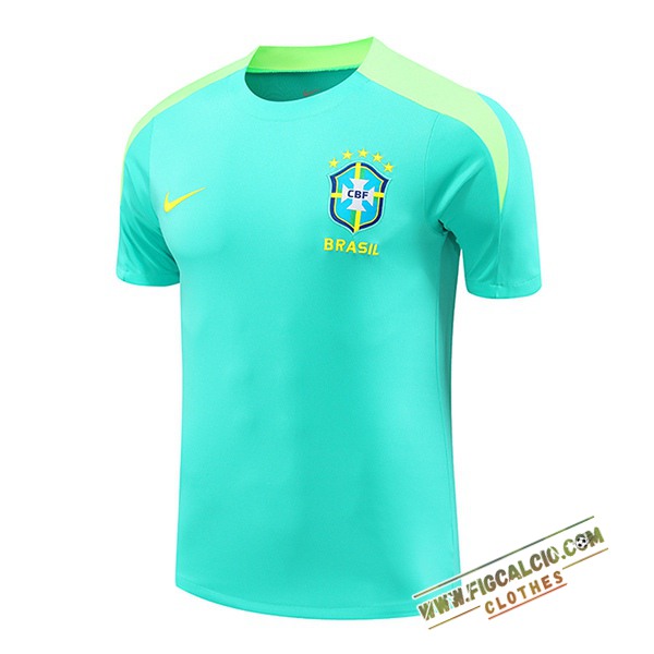 Maglia Allenamento Brasile Verde 2024/2025 -03