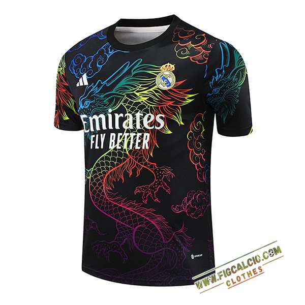 Maglia Allenamento Real Madrid Nero 2024/2025
